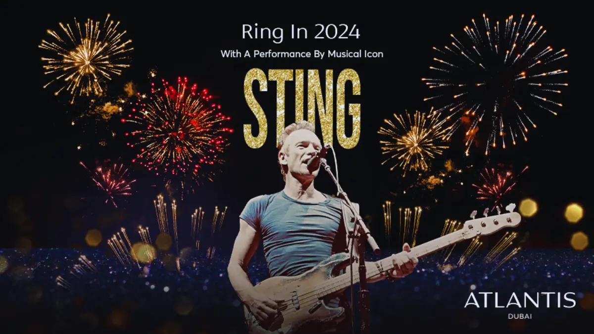 New Year’s Eve Gala Dinner featuring Sting Tickets In Dubai 2024