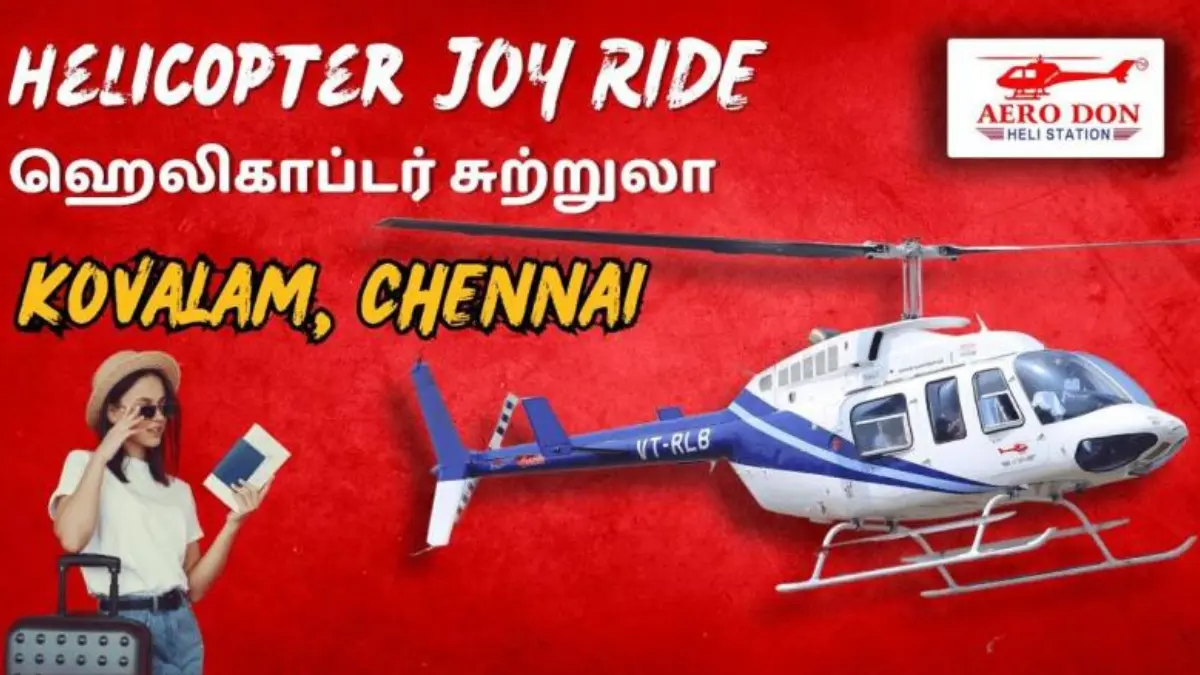 Aerodon Kovalam Helicopter Joyride Tickets at Chennai 2024 TicketSearch