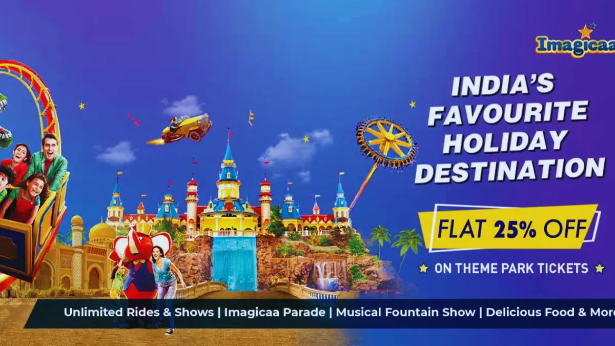 Imagicaa Theme Park Tickets price at mumbai 2024 Ticketsearch