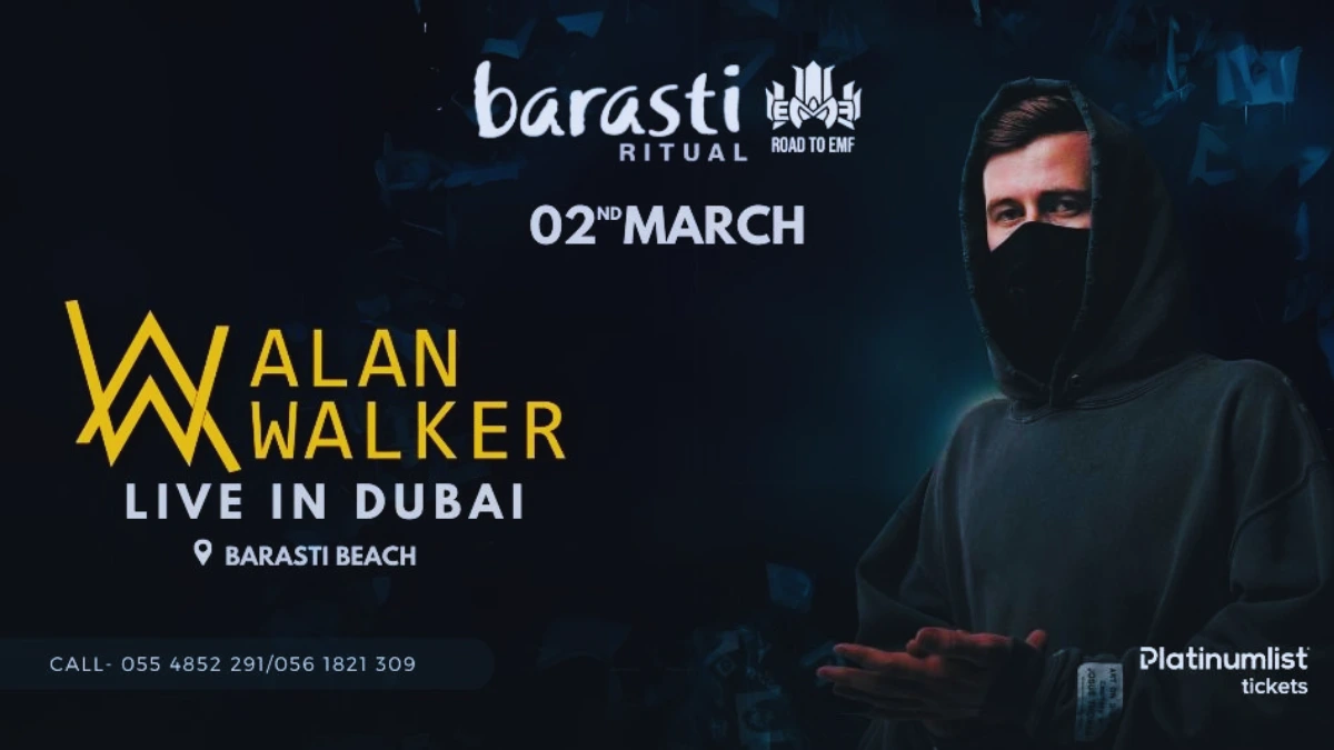 Barasti Ritual with Alan Walker Dubai Tickets 2024 Ticketsearch
