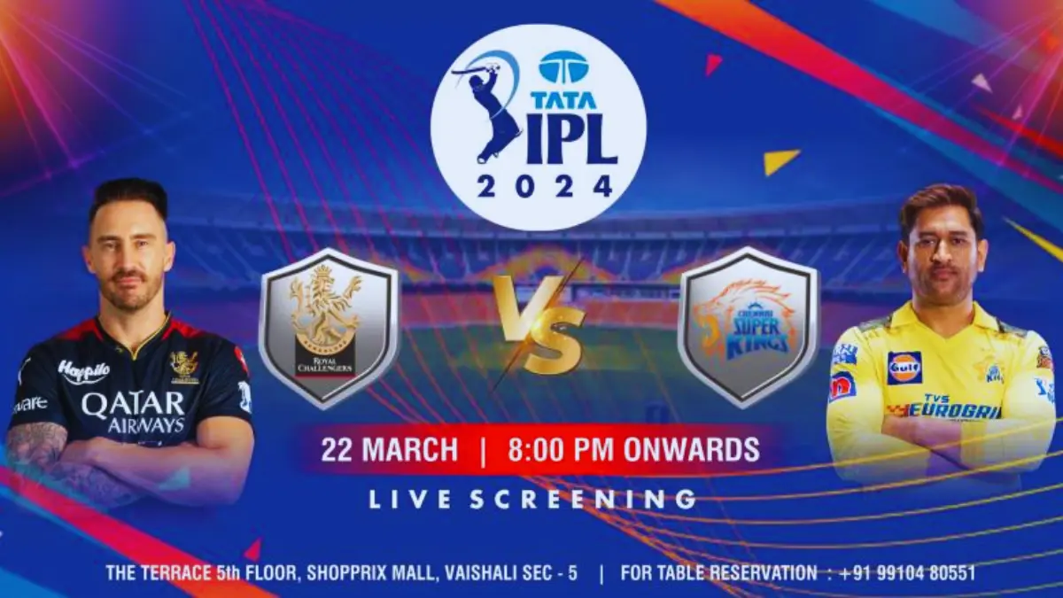 CSK vs RCB Screening IPL Tickets 2024 Ticketsearch