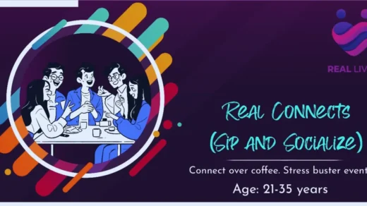 Real Connects Sip and Socialize by Real Lives Tickets