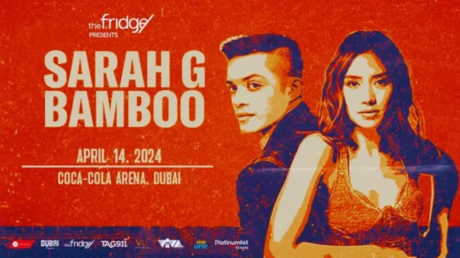 Sarah Geronimo X Bamboo Concert Tickets at Dubai 2024