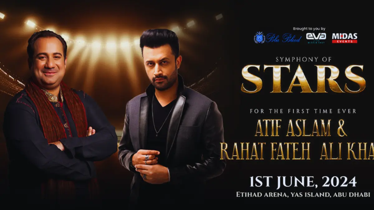 Symphony of Stars Tickets Atif Aslam and Rahat Fateh Ali Khan concert