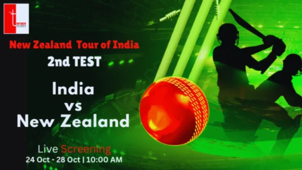 India vs New Zealand 2nd Test (Screening)