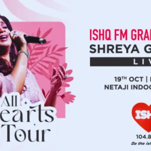 Ishq FM Grand Concert Shreya Ghoshal Live In Kolkata