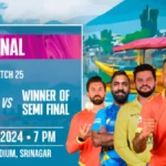 LLC T20 Final Tickets