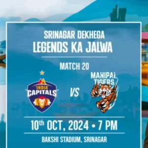 LLC T20 India Capitals vs Manipal Tigers