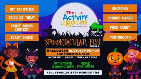 The Activity Rooms Spooktacular Fest - Halloween Activity Pop Up