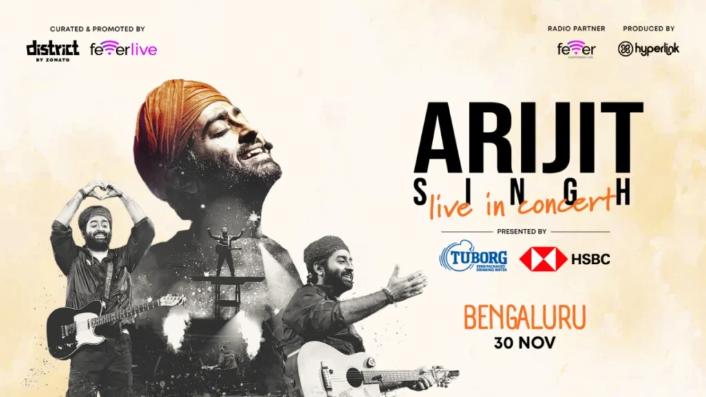 Arijit Singh India Tour 2024 tickets