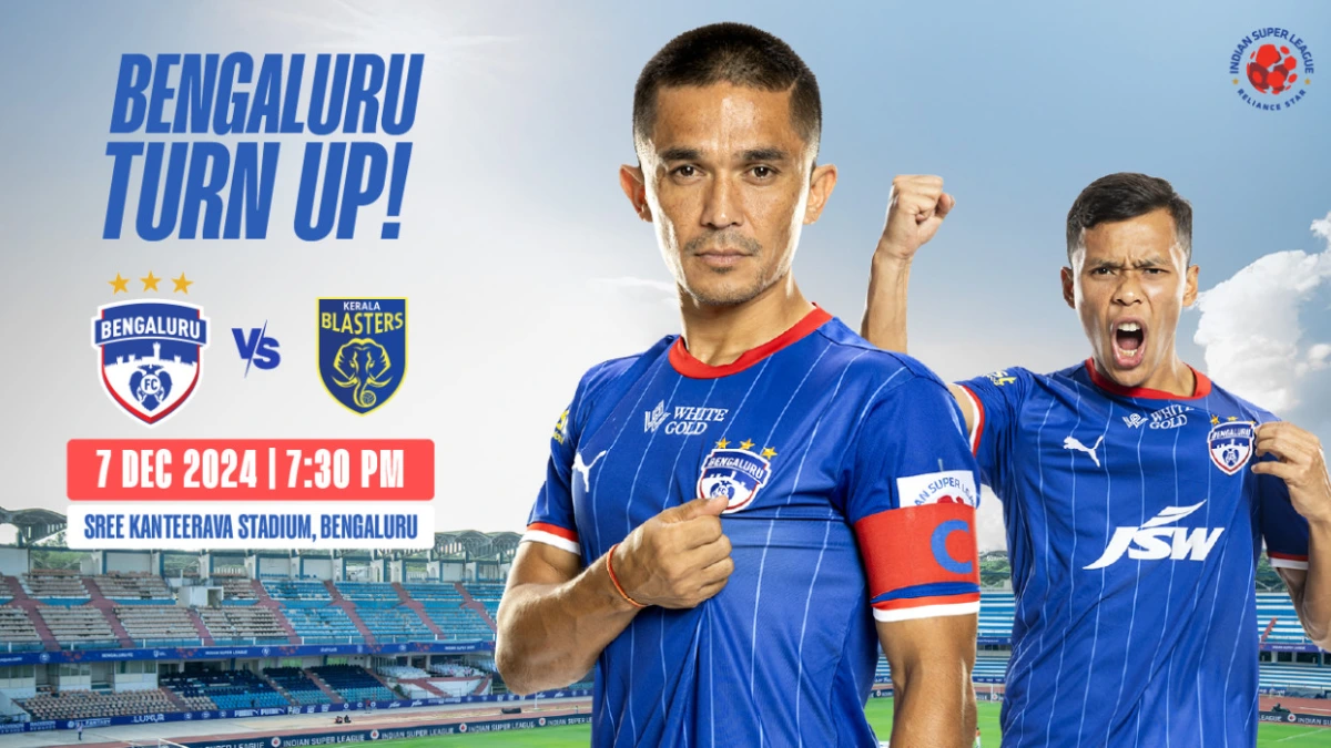 Bengaluru FC vs Kerala Blasters FC ISL Tickets