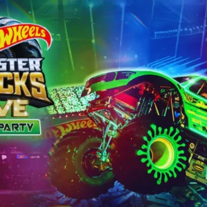 Hot Wheels Monster Trucks Live Glow Party