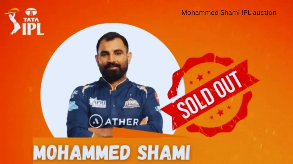 Mohammed Shami IPL auction