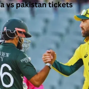 australia vs pakistan tickets