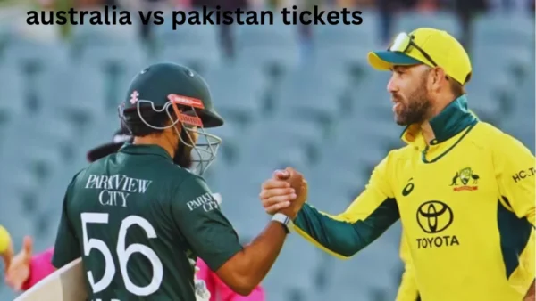 australia vs pakistan tickets