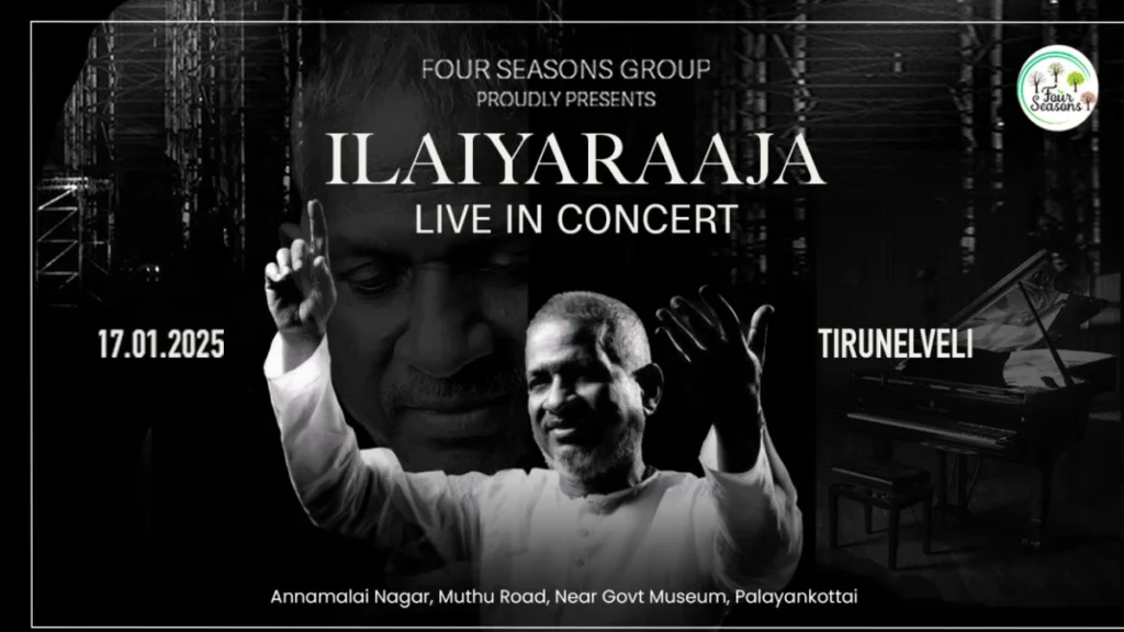 Maestro Ilaiyaraaja Live in Concert Tickets 2025