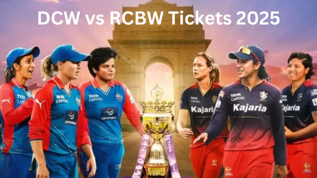 DCW vs RCBW Tickets 2025