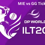 MIE vs GG Tickets MI Emirates vs Gulf Giants ILT20 2025