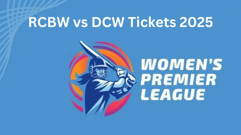 RCBW vs DCW Tickets 2025