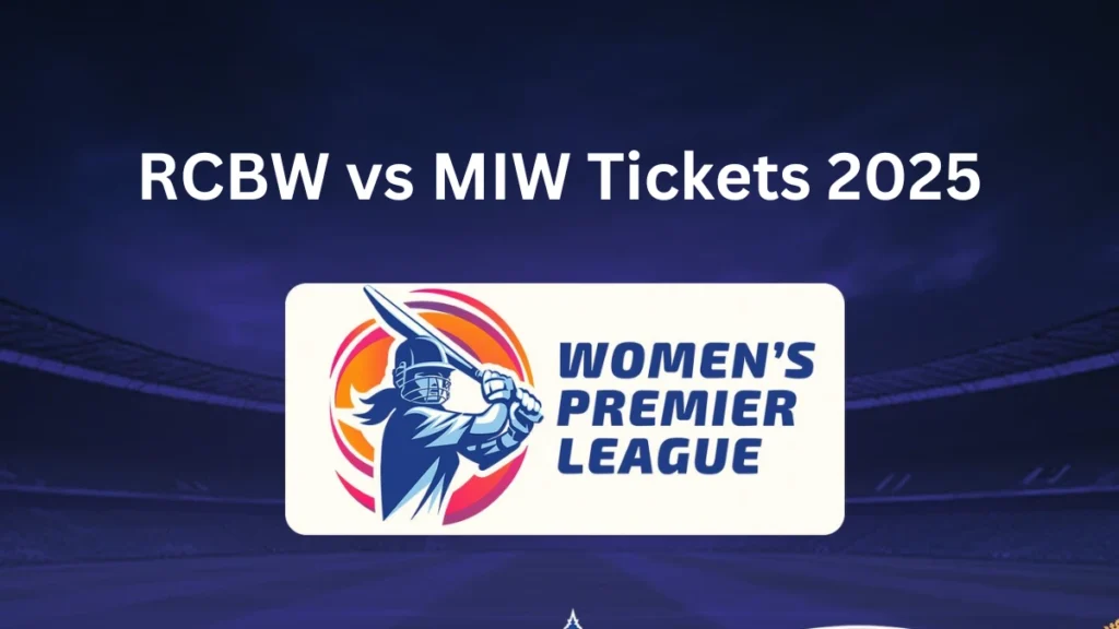 RCBW vs MIW Tickets 2025