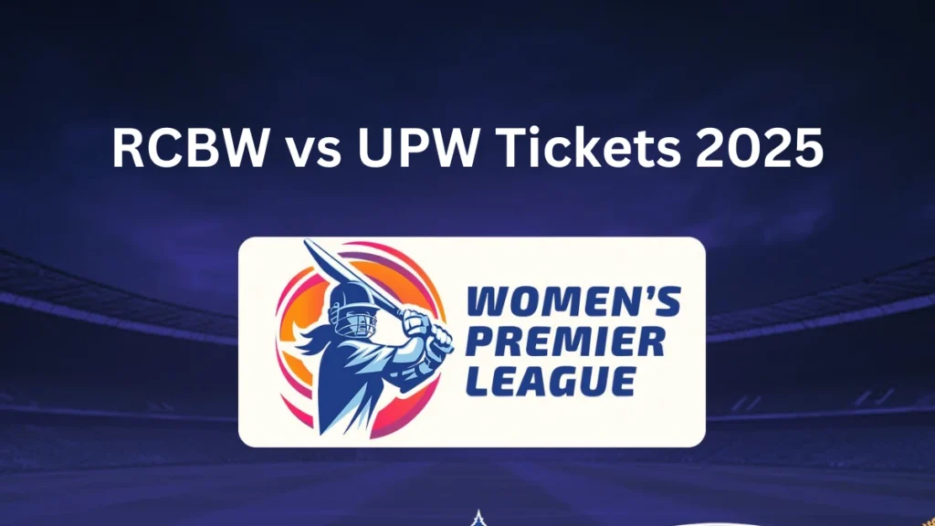 RCBW vs UPW Tickets 2025